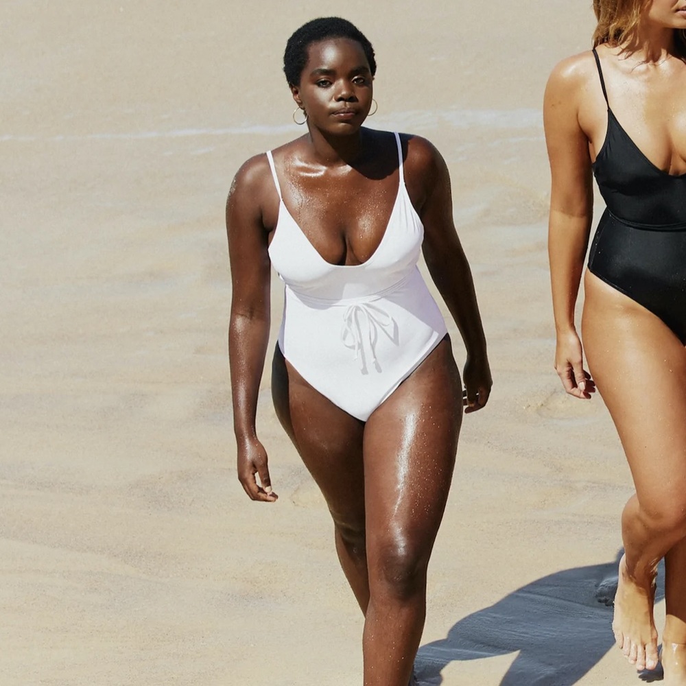 🤍CodeB  Lanzarote One Piece Swimsuit White size 1( US 6)